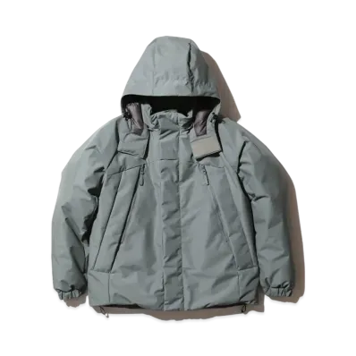 snow peak FR 2L Down Jacket "Grey Khaki"