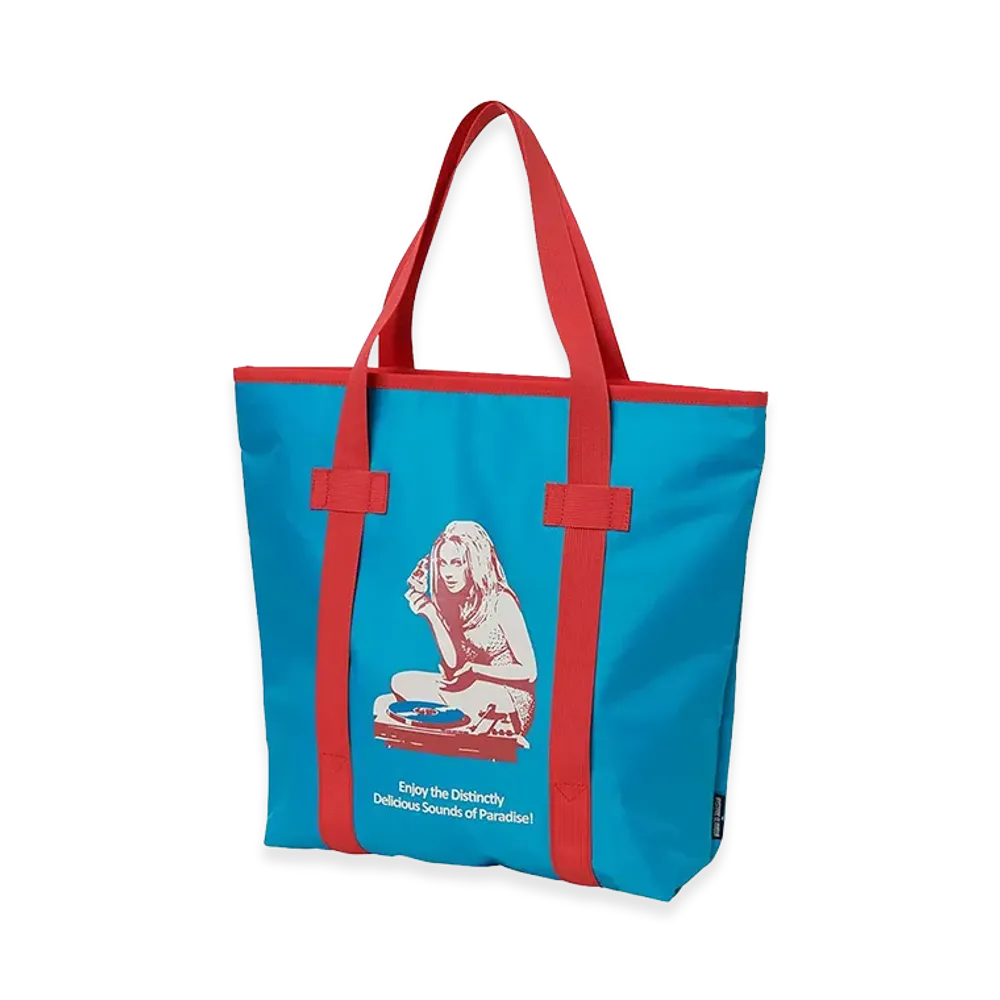 HYSTERIC GLAMOUR Hysteric Records Tote Bag "Blue"