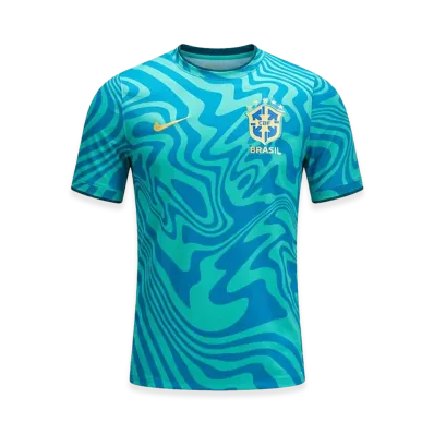 Nike 2026 Brazil Pre-Match Top "Light Menta"