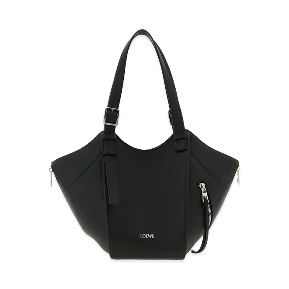 LOEWE Women's 'hammock Flip' Shoulder Bag "Black"