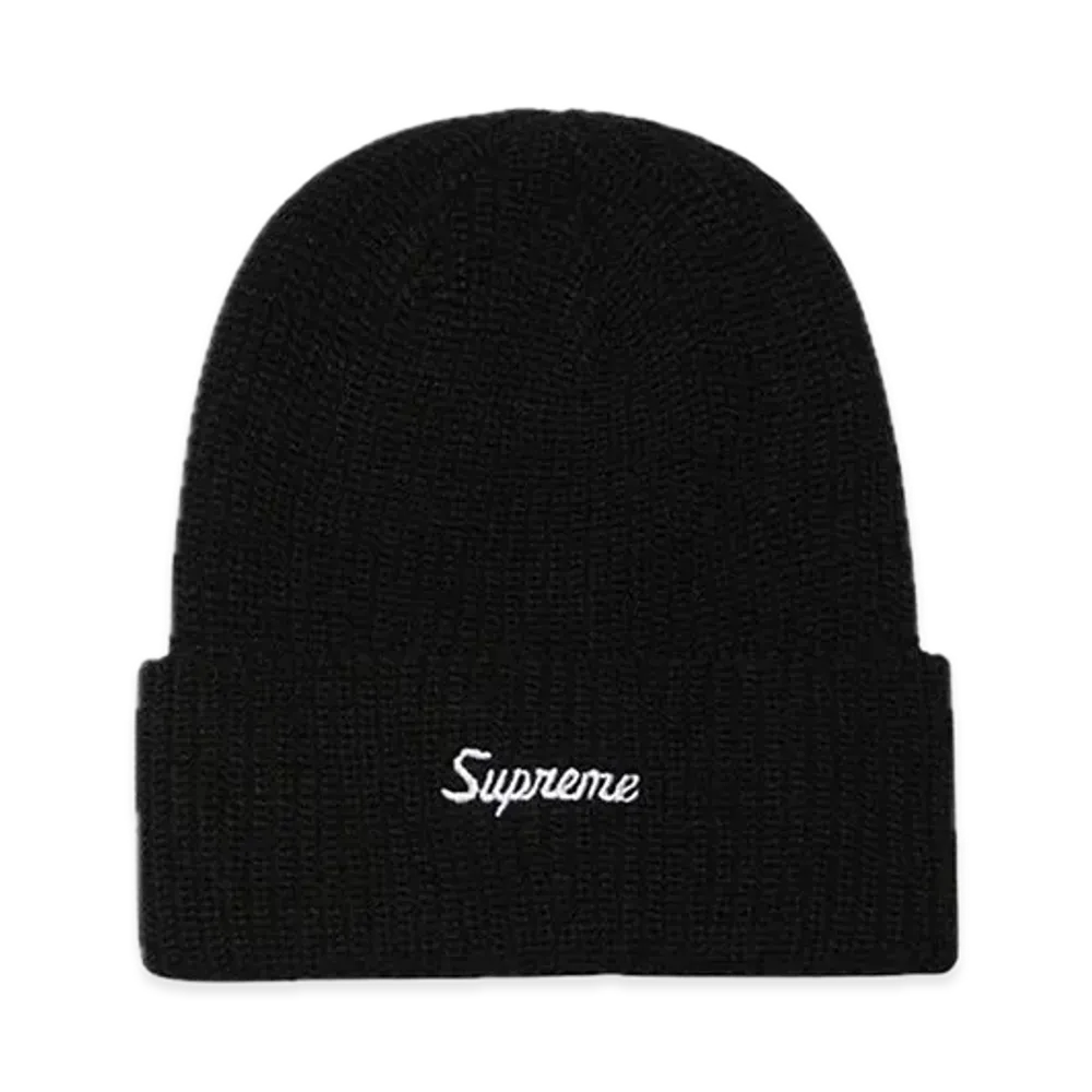 Supreme Loose Gauge Beanie "Black" (20FW)