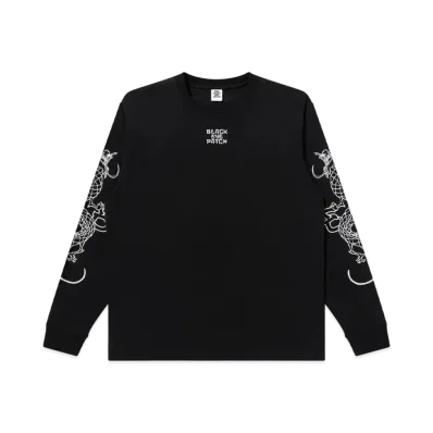 BlackEyePatch Kanji Dragon L/S Tee "Black"