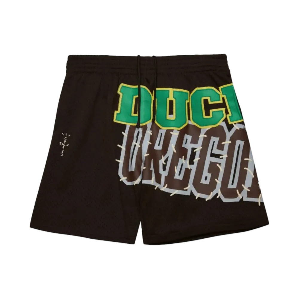 Travis Scott x M&N x University Of Oregon Shorts "Brown"