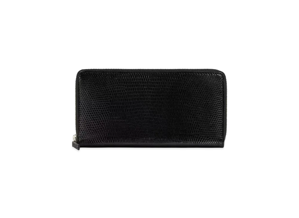 GUCCI Lizard Zip Around Wallet