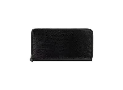 GUCCI Lizard Zip Around Wallet