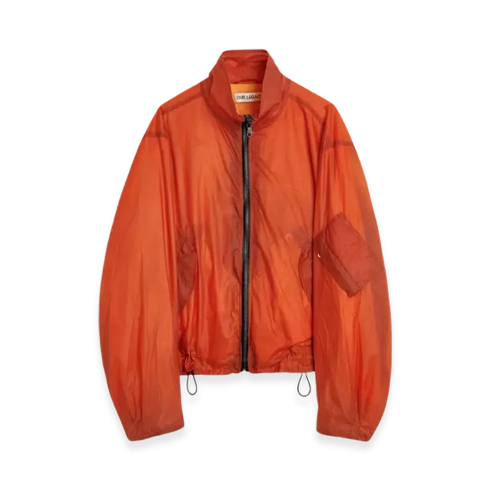 OUR LEGACY Luft Jacket "Eld Rubberized Nylon"