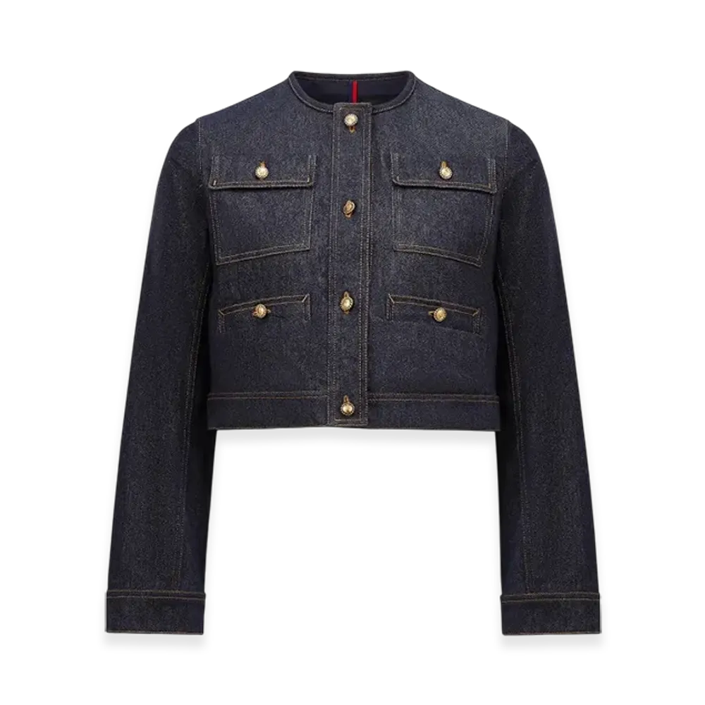 MONCLER Tencin Denim Jacket "Denim Blue"