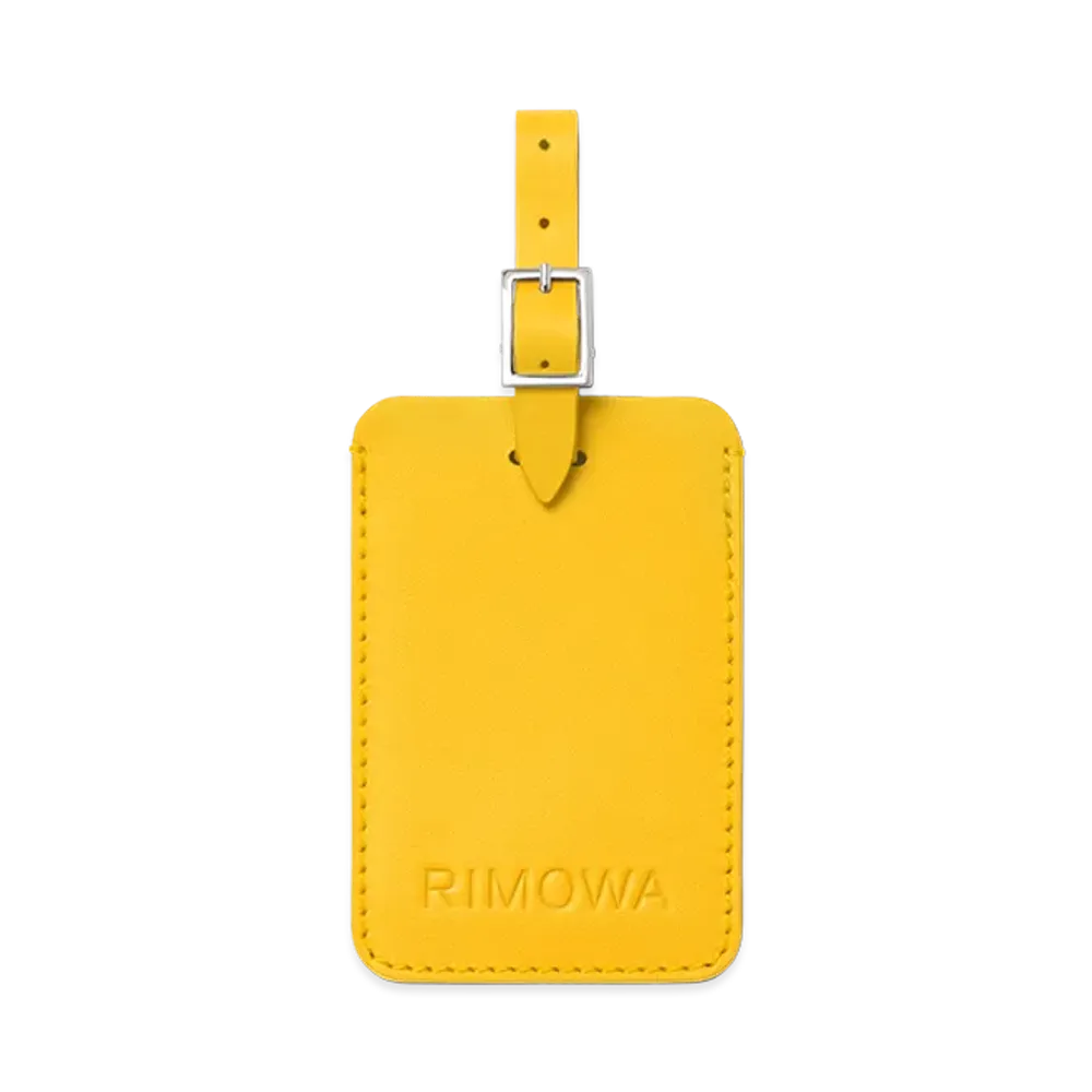 RIMOWA Suitcase Address Tag "Sunflower Yellow"