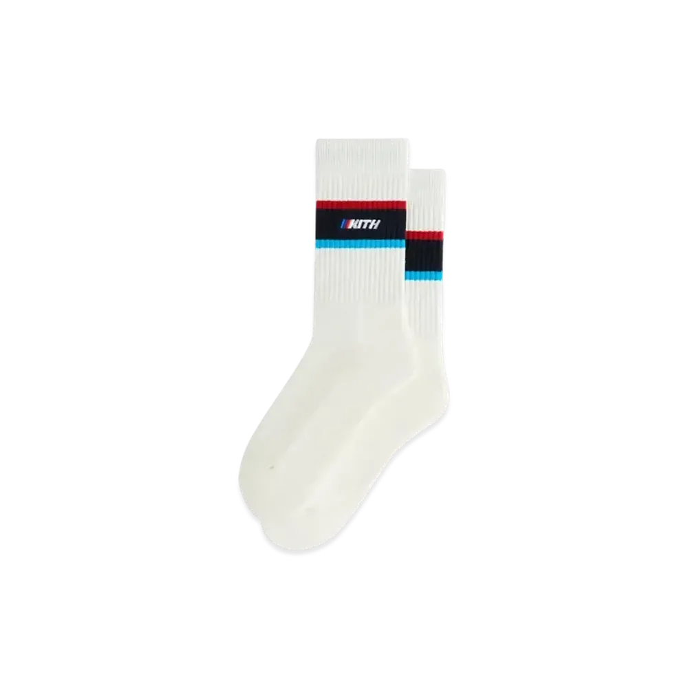 Kith x BMW Crew Socks "Silk"