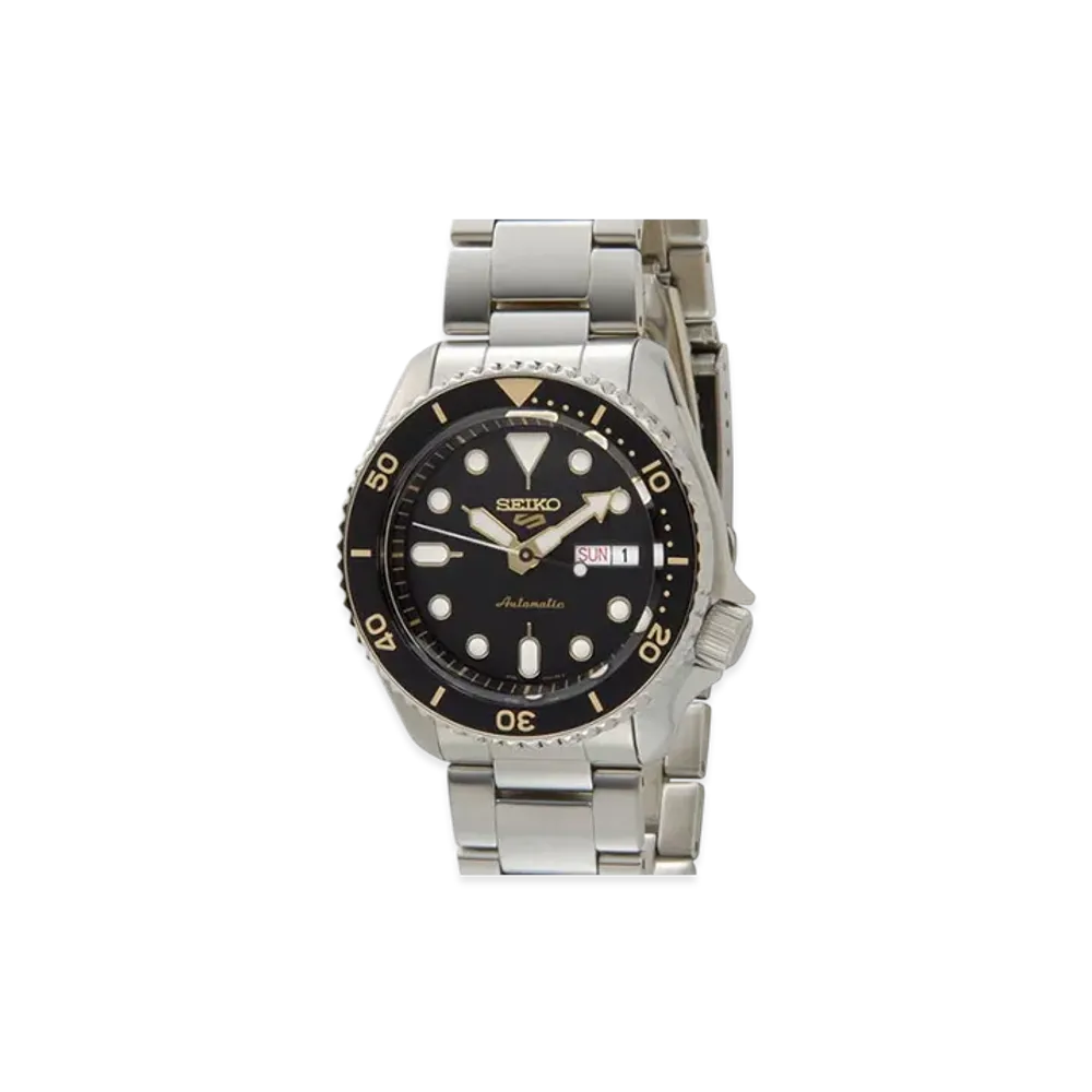 SEIKO Five Sports Automatic Watch Black "Black"
