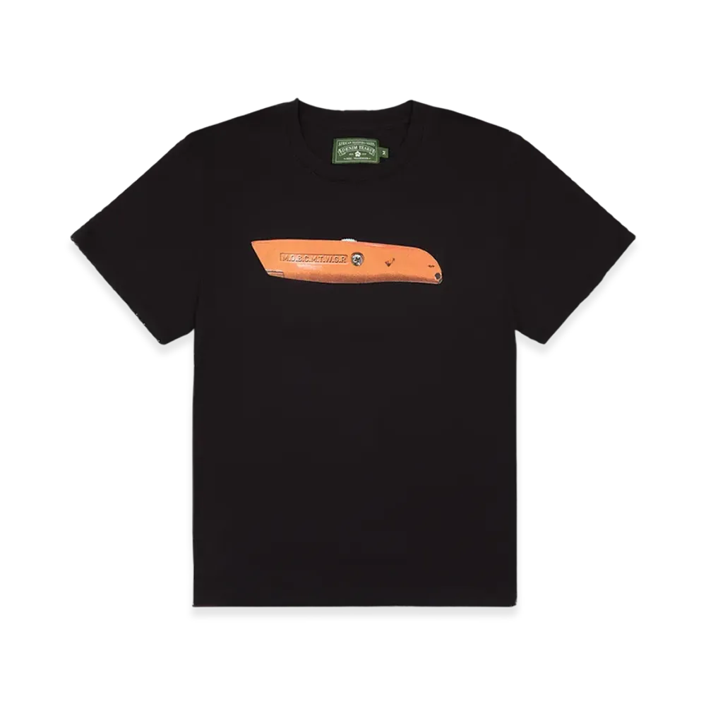 DENIM TEARS Razor Tee "Black"