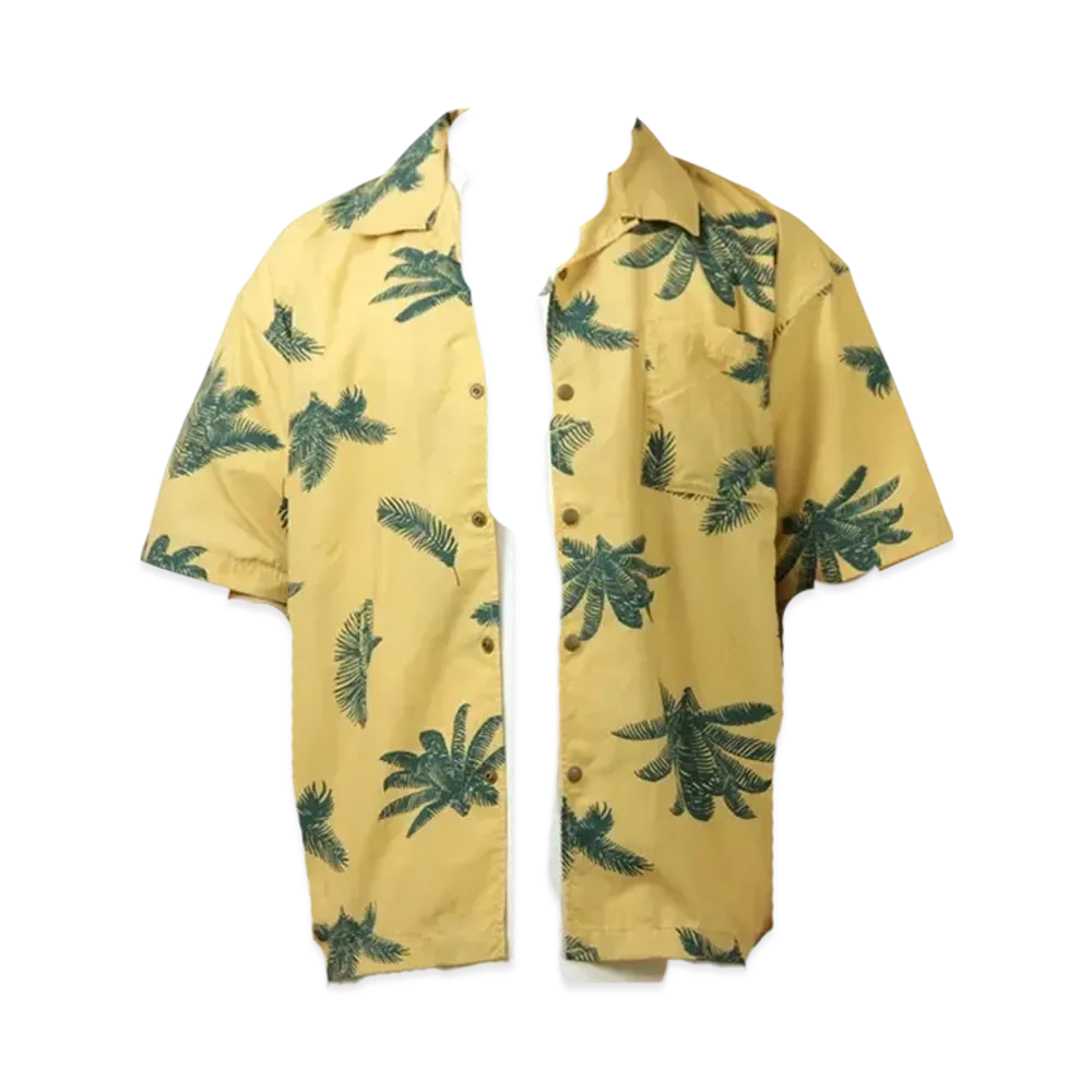 POLeR SS Aloha Shirt Shilling Nylon "Beige"