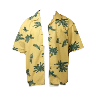 POLeR SS Aloha Shirt Shilling Nylon "Beige"