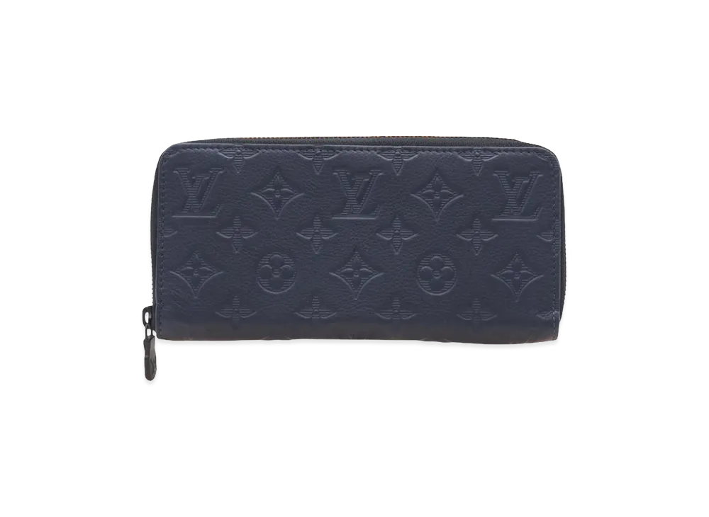 Louis Vuitton Zippy Wallet Horizontal "Navy Blue"