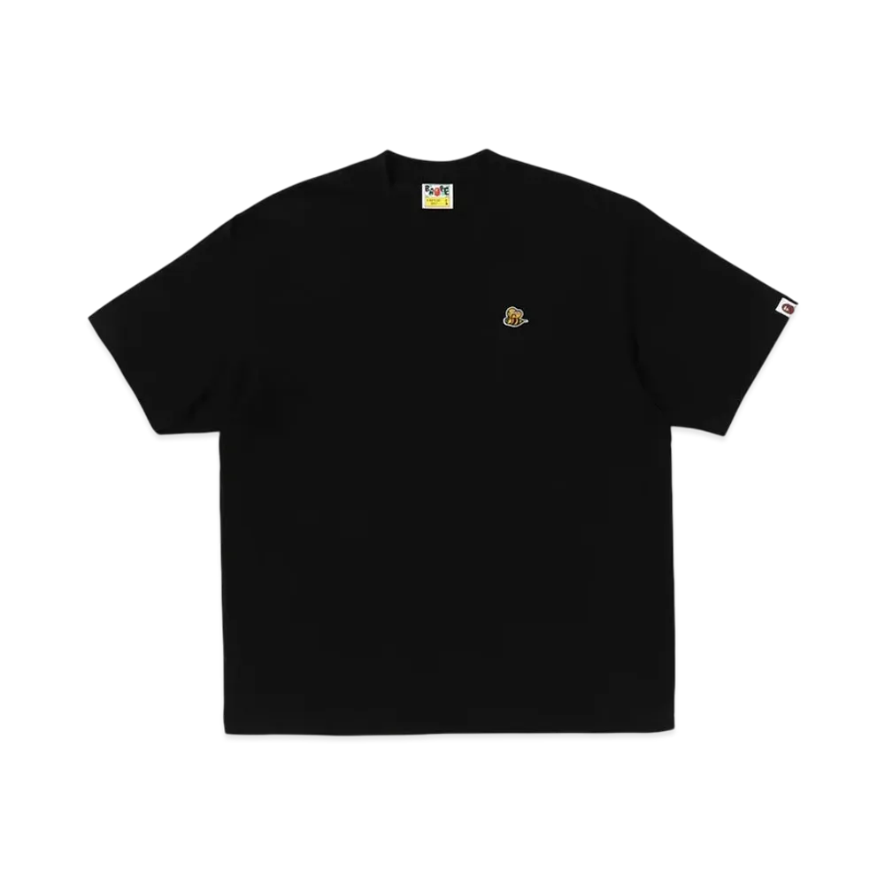 A BATHING APE One Point Bape Bee Relaxed Fit Tee "Black"