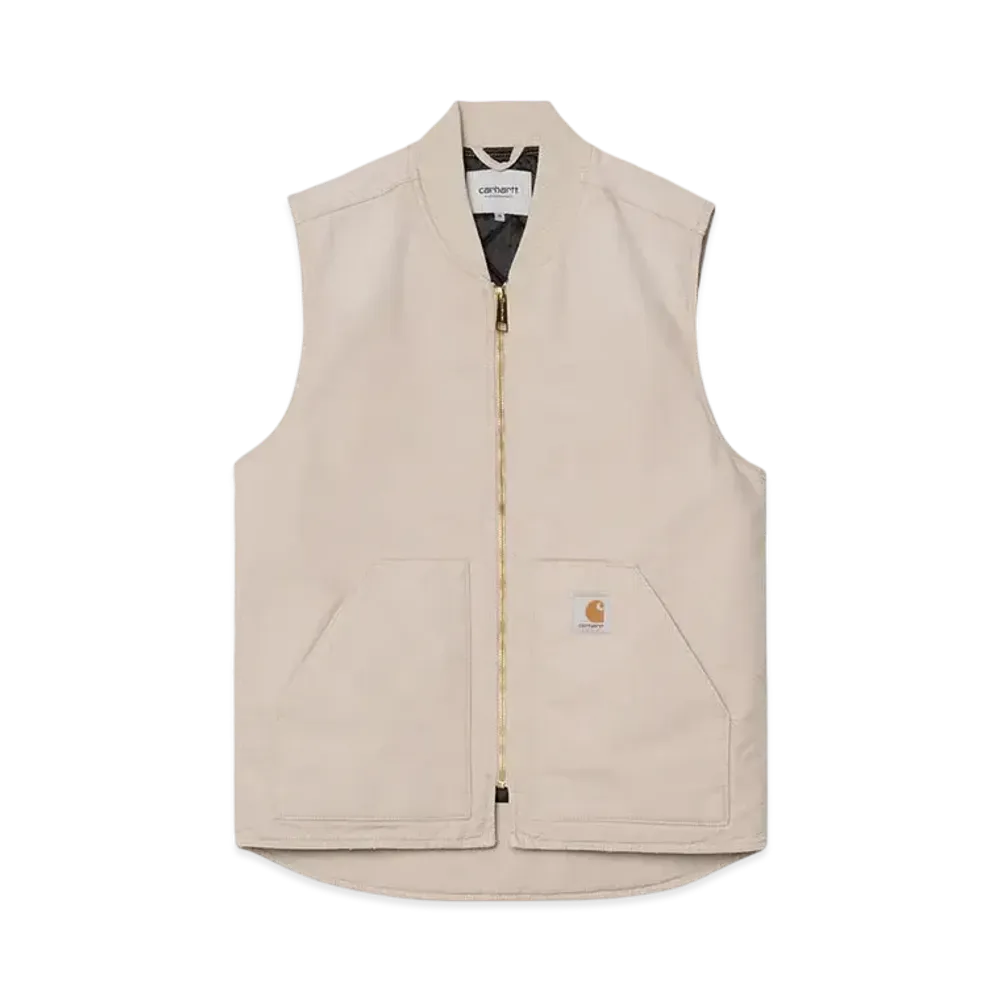Carhartt WIP Classic Vest "Dusky Beige(Stone Canvas)"