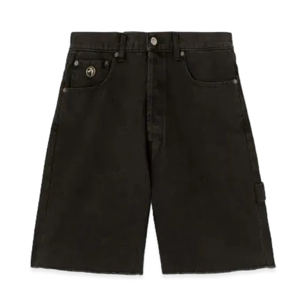 AMBUSH Rawedge Denim Short "Black"