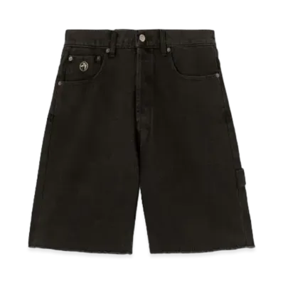 AMBUSH Rawedge Denim Short "Black"