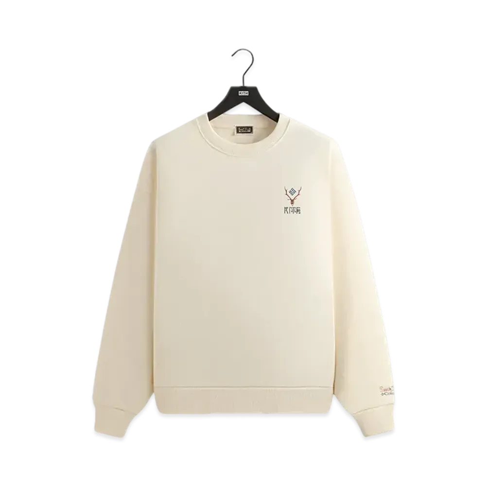 Kith x South2 West8 for Columbia Nelson Crewneck "Sandrift"