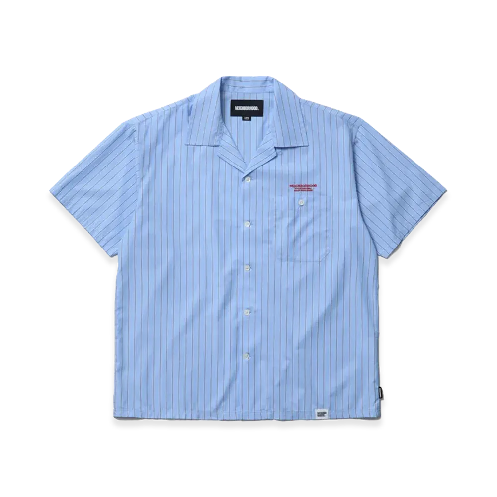 NEIGHBORHOOD Stripe Work Shirt SS "Stripe(A)"