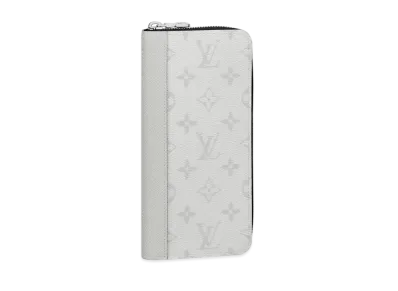 Louis Vuitton Zippy Wallet Vertical Taigarama "Antartica"