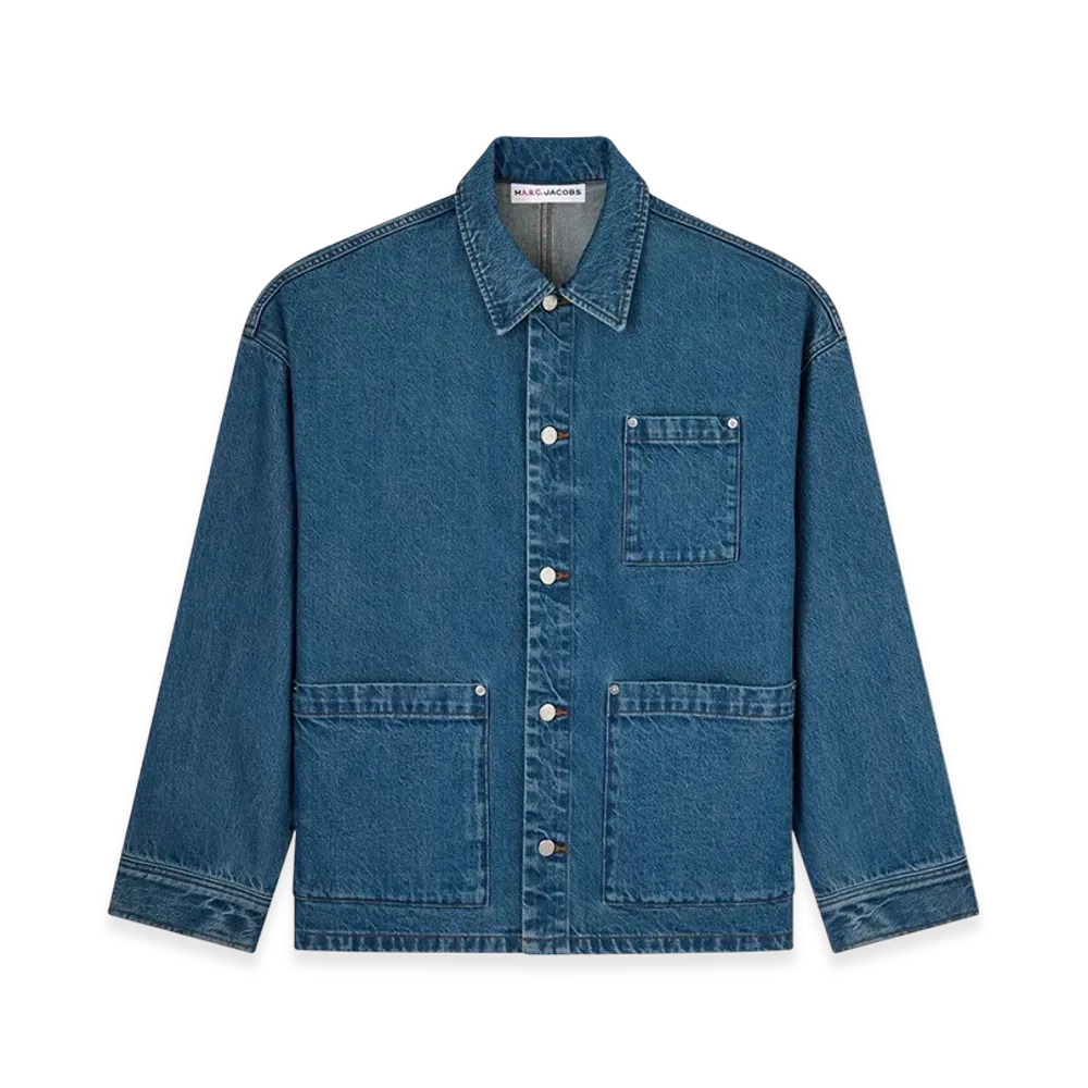 A.P.C. Marc Jacobs. The Denim Unisex Jacket "Washed Indigo"