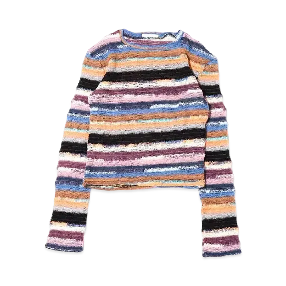 atmos pink Striped Mini Tops "Pink"