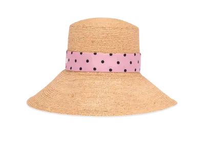 MIU MIU Raffia Hat "Natural/Gem"
