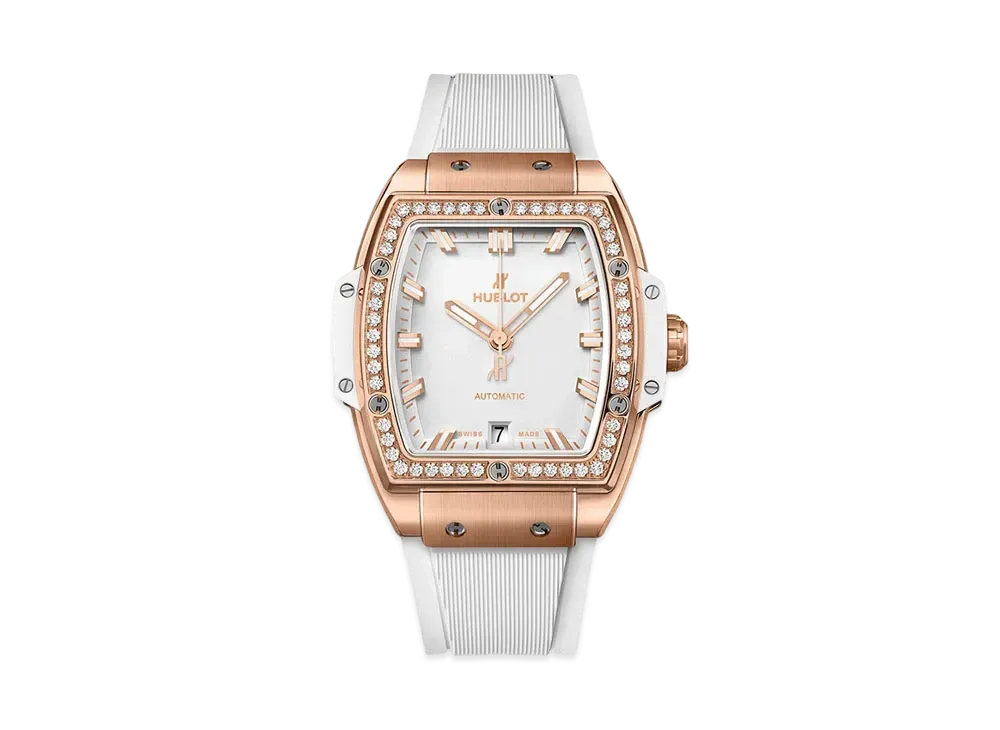 HUBLOT Spirit of Big Bang King Gold White Diamonds 39mm