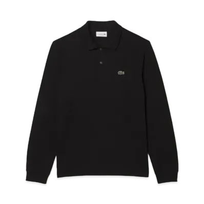 LACOSTE Original Fit Long Sleep Polo Shirt "Black"