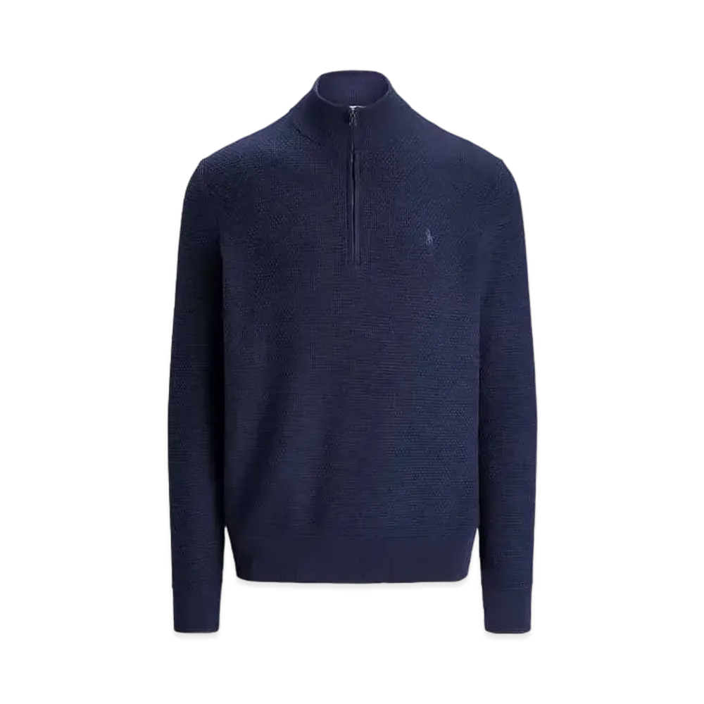 Polo Ralph Lauren Performanece Quarter-Zip Sweater "Navy"