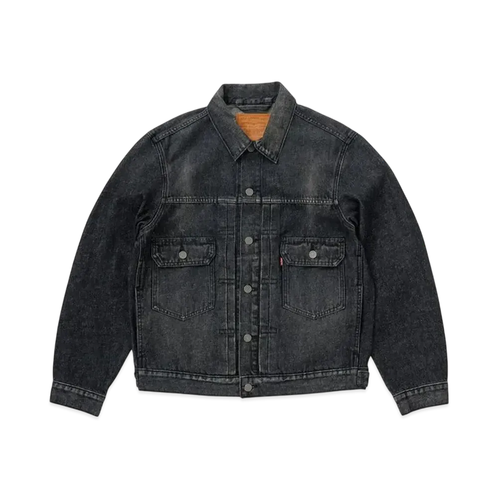 Levi's for BIOTOP Type 2 Trucker Denim Jacket "Black"