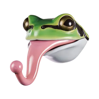 BANDAI "Ichiban Kuji" -Reptiles & Amphibians ~Tiny Friends~- D Prize Reptiles Head Magnet Frog