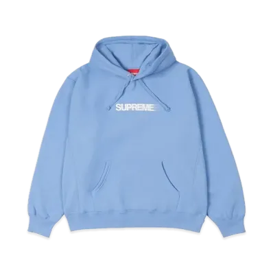 Supreme Motion Logo Hooded Sweatshirt "Light Blue" (23SS)