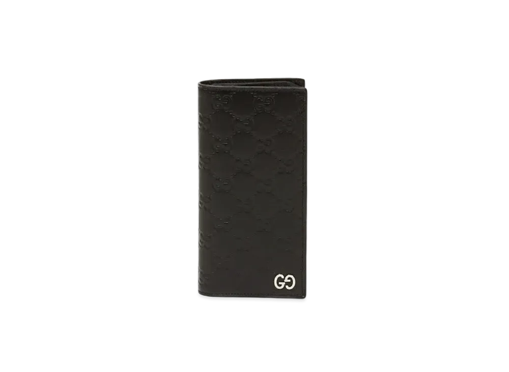 GUCCI Bi-Fold Wallet GG Signature "Black"