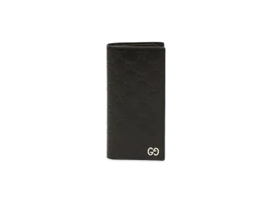 GUCCI Bi-Fold Wallet GG Signature "Black"