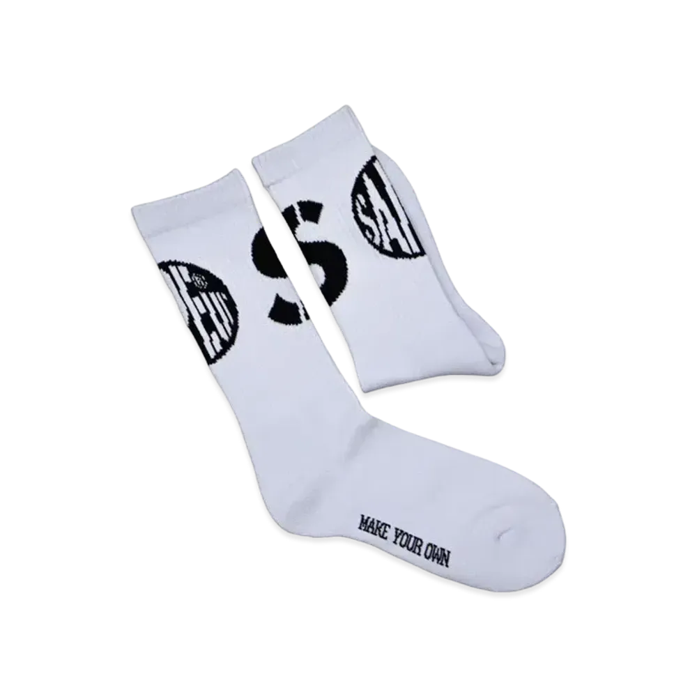 SAPEur CIRCLE LOGO SOX "White"