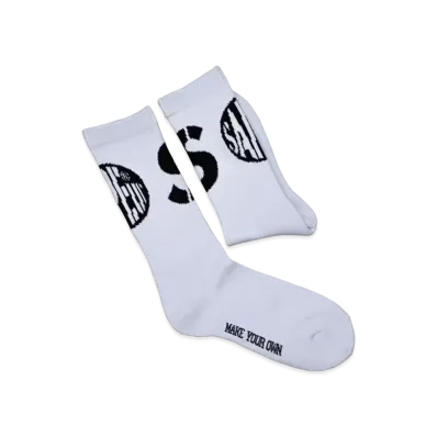 SAPEur CIRCLE LOGO SOX "White"
