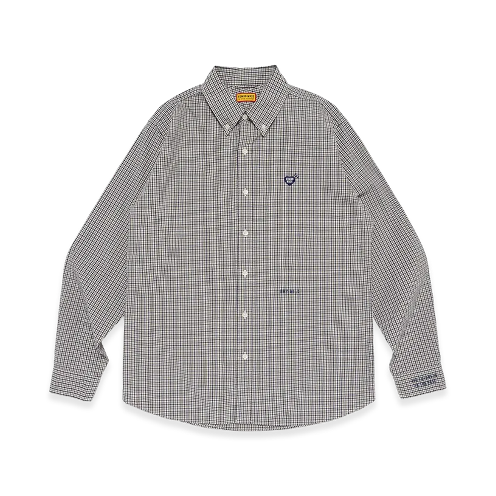 HUMAN MADE Check Bd Shirt "Navy"
