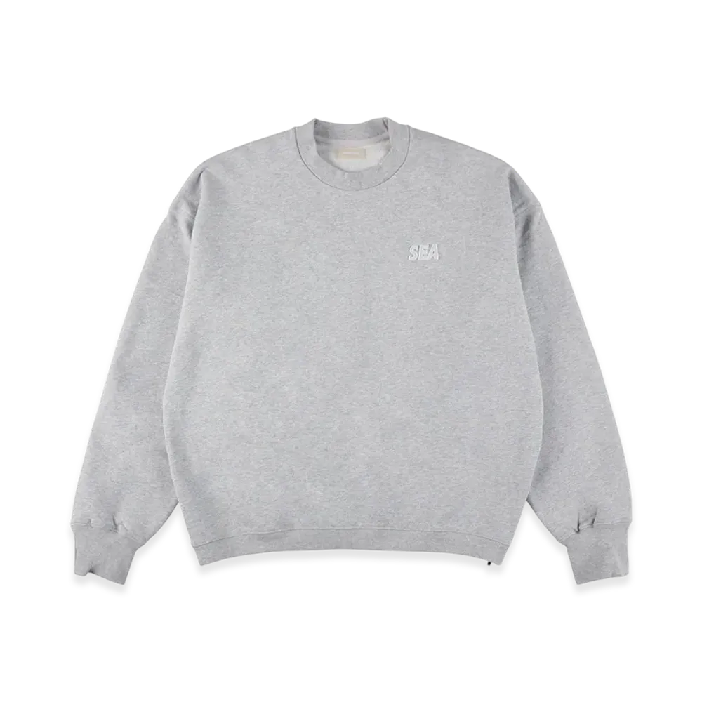 WIND AND SEA Cozy Crewneck Sweatshirt "Heather Gray"