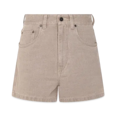 FENDI Women's Stamp 1925 Shorts "Beige"