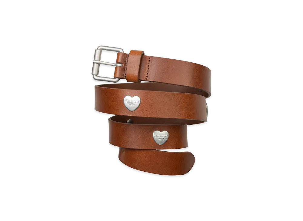 Carhartt WIP Tylor Belt "Cognac/Silver"