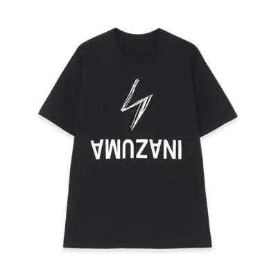 WILDSIDE YOHJI YAMAMOTO Inazuma T-Shirt "Black"