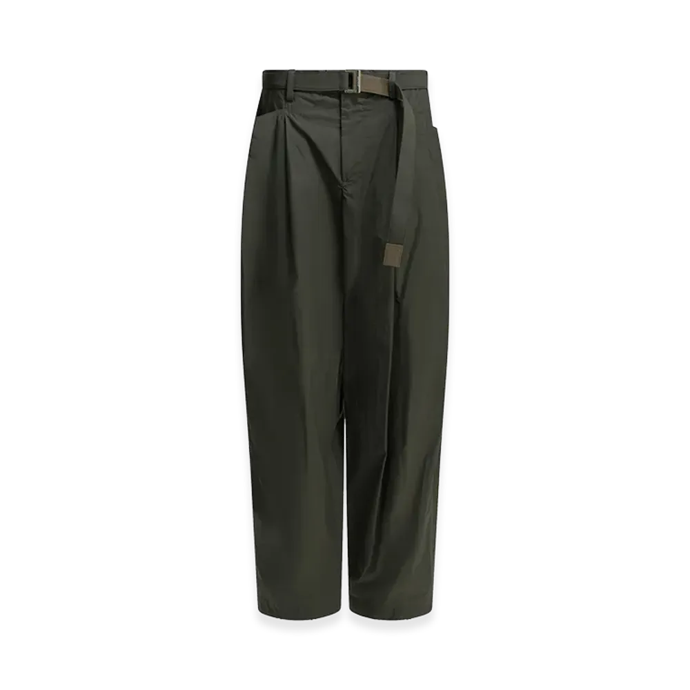 sacai Typewriter Parachute Pants "Green"