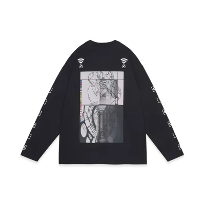 MIN-NANO x Cav Empt (C.E) Willow Long Sleeve T "Black"