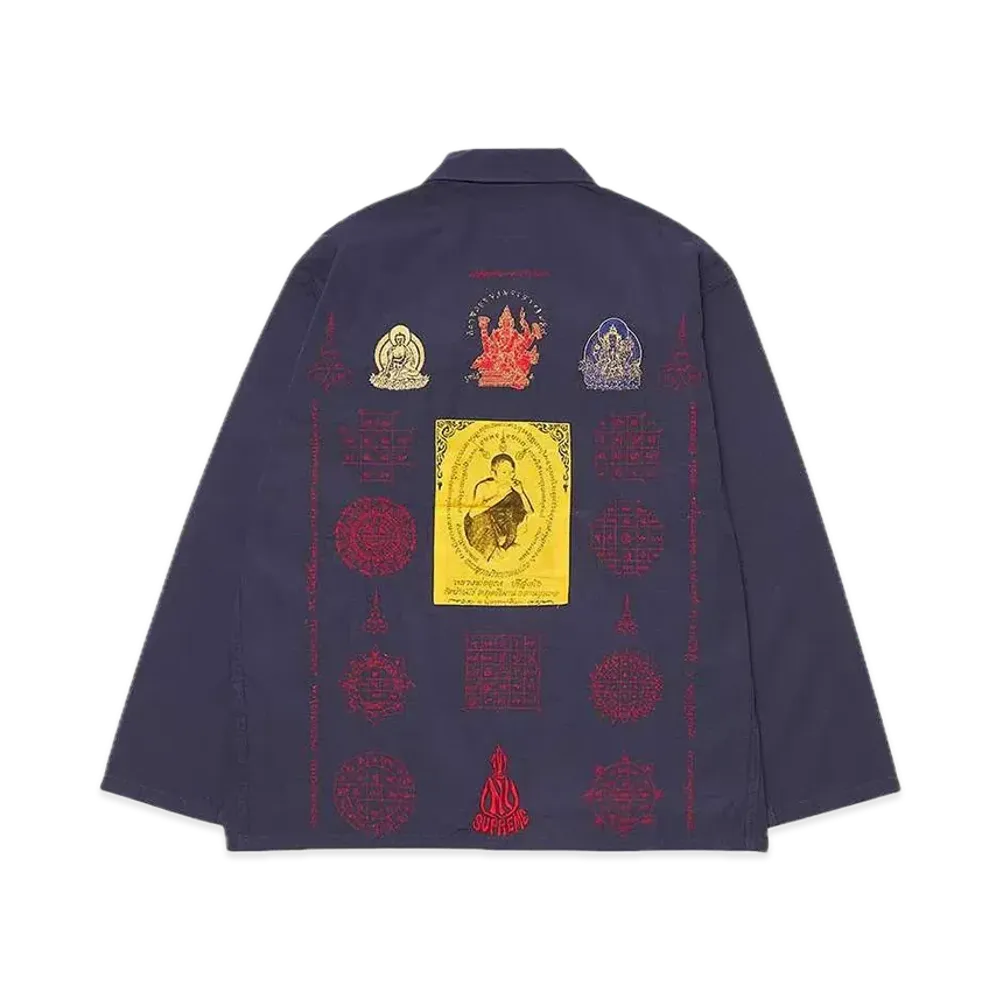 Supreme Blessings Ripstop Shirt "Navy"