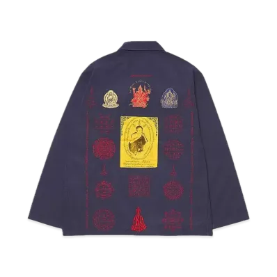 Supreme Blessings Ripstop Shirt "Navy"