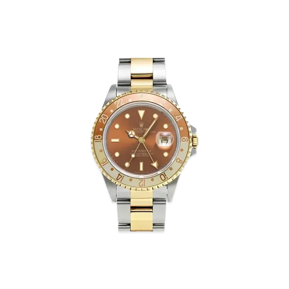 ROLEX GMT Master II "Brown/Stainless Steel/Yellow Gold"