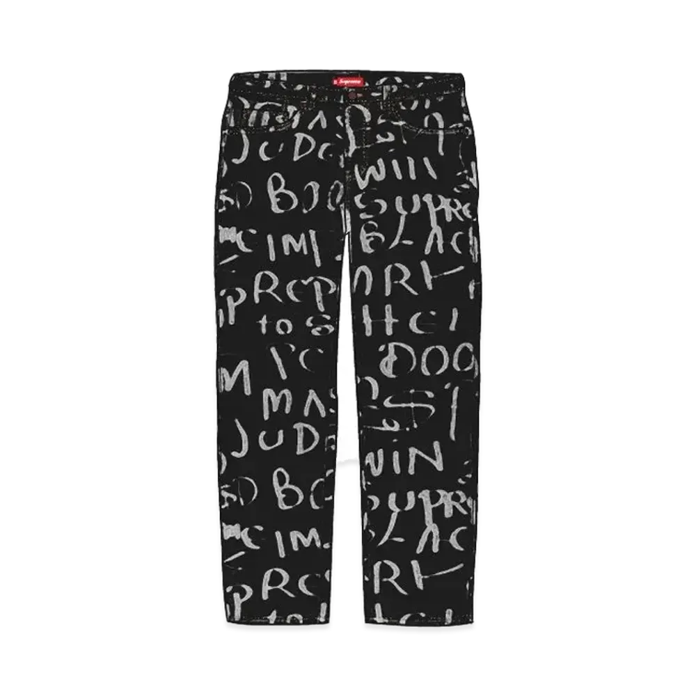 Supreme Black Ark Regular Jean "Black"