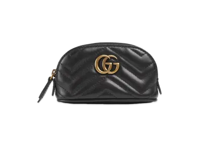 GUCCI GG Marmont Key Pouch "Black"